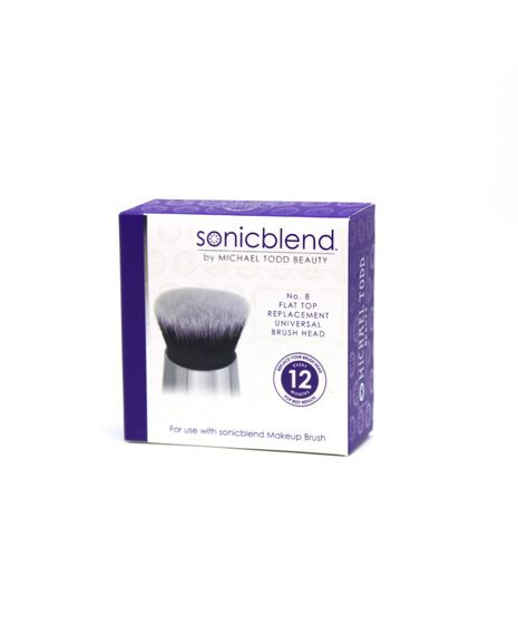 Sonicblend Antimicrobial Flat Top Replacement Brush